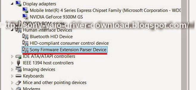 Sony Vaio Laptop Network Controller Driver